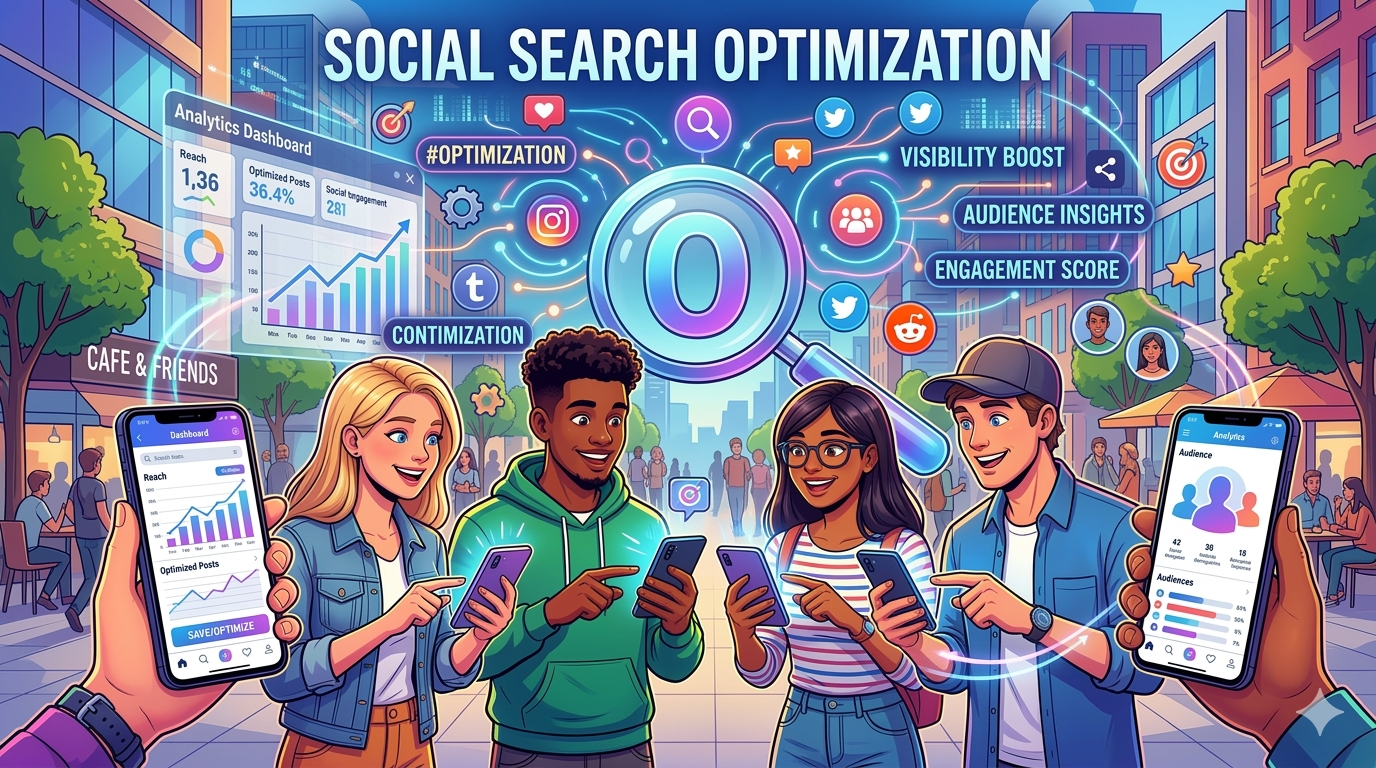 Social media SEO Stratergy for Beginners: The Complete Guide to Social Search Optimization